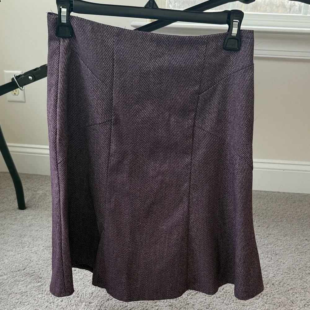 New York & Co Purple Skirt - Picture 1 of 6